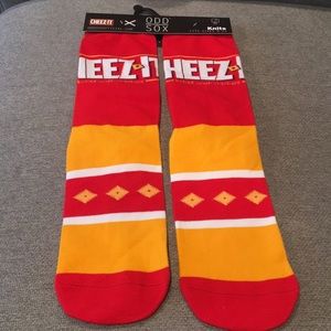 ODD SOX Cheez-It Crew Socks